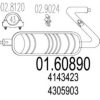 MTS 01.60890 End Silencer